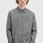 AllSaints cotton shirt NEO LS SHIRT