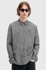 AllSaints cotton shirt NEO LS SHIRT