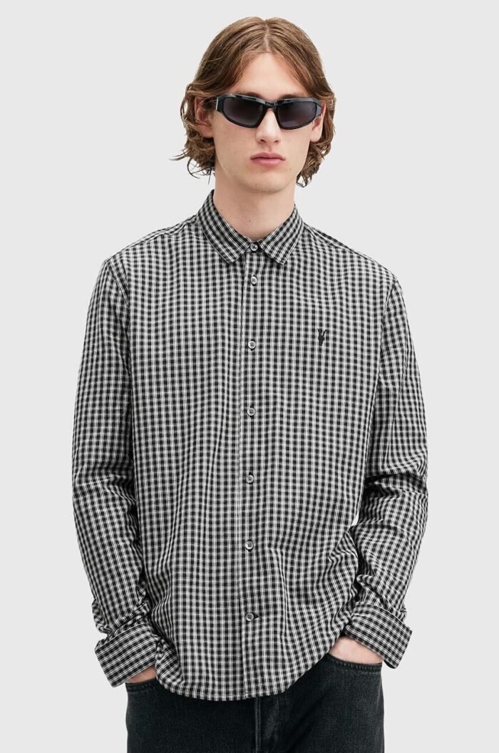 AllSaints cotton shirt NEO LS SHIRT - Image 7