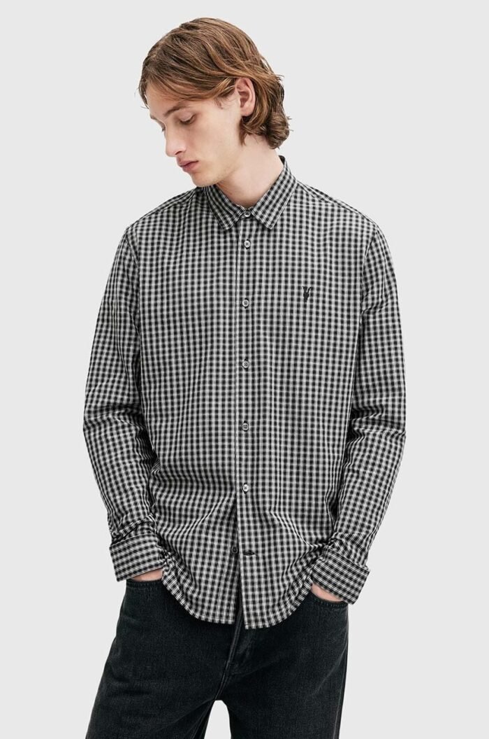 AllSaints cotton shirt NEO LS SHIRT - Image 3