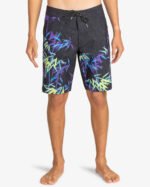Sundays 20"Men Black Board Shorts - Image 2