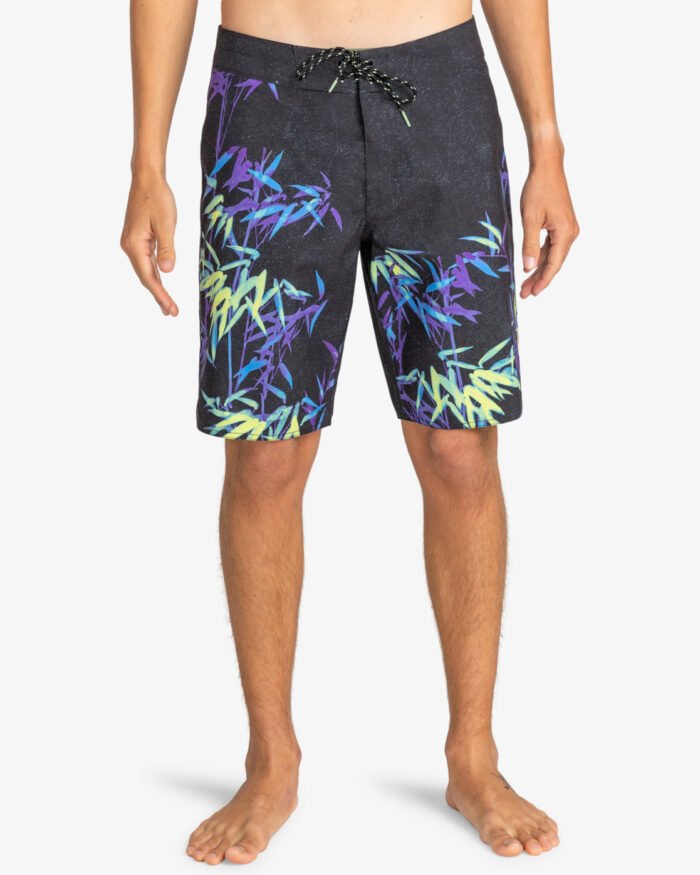Sundays 20"Men Black Board Shorts - Image 2