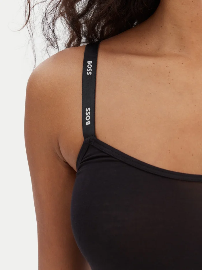 Top 50515379 Black Regular Fit - Image 2