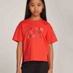 Calvin Klein Jeans - Girls' Colour Logo Short Sleeved T-Shirt