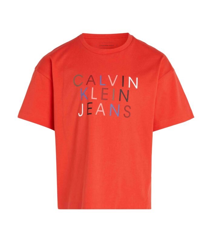 Calvin Klein Jeans - Girls' Colour Logo Short Sleeved T-Shirt - Image 2