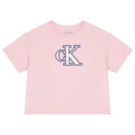 Girls Pink Logo T-Shirt
