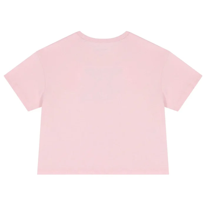 Girls Pink Logo T-Shirt - Image 3