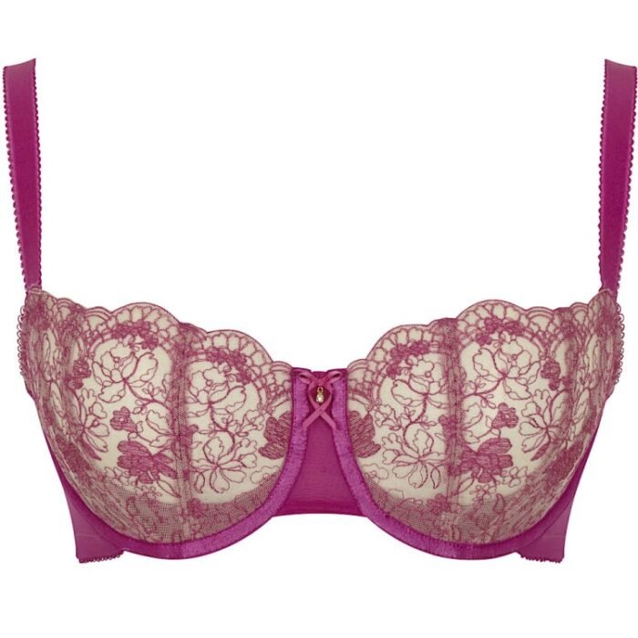 Daphne - Cleo by Panache - half cup bra 10741 - orchid - Image 2
