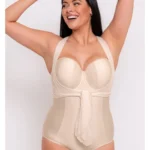 Curvy Kate Wrapsody Bandeau Swimsuit - Oyster