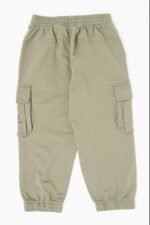 EA7, Cotton Cargo Pants, Khaki, 140 CM - Image 4