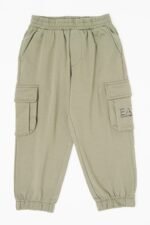 EA7, Cotton Cargo Pants, Khaki, 140 CM