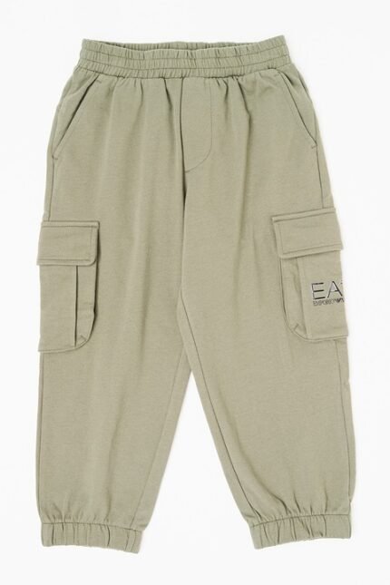 EA7, Cotton Cargo Pants, Khaki, 140 CM