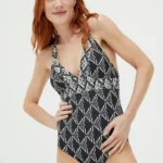 AVA MONO GEO SWIMSUIT