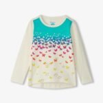 Hatley Falling Butterflies Long Sleeve Top