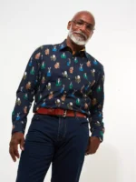 Distinguished Animal Print Shirt
