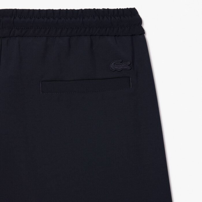lacoste - Oversized Wool Blend Track Pants - Image 2