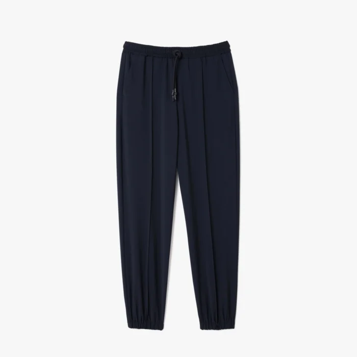 lacoste - Oversized Wool Blend Track Pants - Image 3