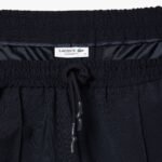 lacoste - Oversized Wool Blend Track Pants - Image 5