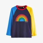 Little Bird Long-sleeved T-shirt - blue