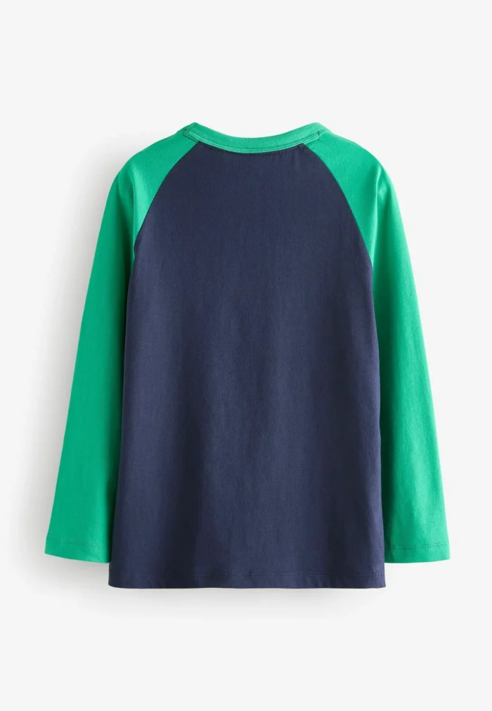 REGULAR FIT 3 PACK - Long sleeved top - blue - Image 6