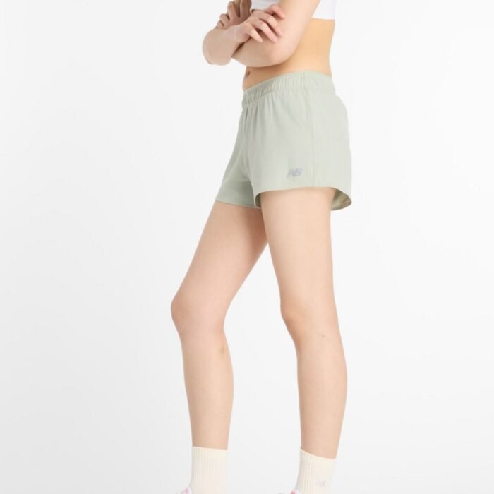 New Balance RC Seamless 3 Inch Shorts Green - Image 5