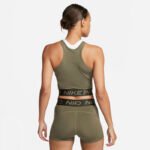 Nike Pro Dri-FITWomen's Graphic Crop Tank - Image 2