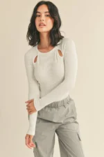 Long Sleeves Seamless Bodysuit