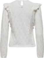 Only Onlgres Women's Long Sleeve Crew Neck Blouse - Image 2