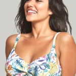Botanical Balcony Bikini Top - SW1674