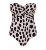 Panache Tatiana Twist Bandeau Swimsuit (SW1770) - Amalfi Print - Image 2