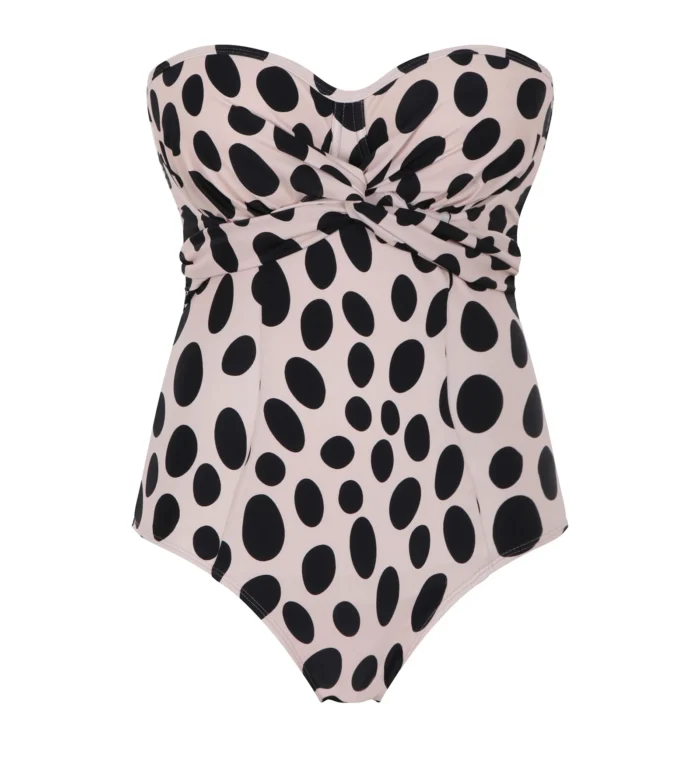 Panache Tatiana Twist Bandeau Swimsuit (SW1770) - Amalfi Print - Image 2