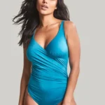 Panache Mykonos Plunge Swimsuit Teal – SW1680