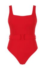 Panache Swim SERENA SW1750 Square Neck Swimsuit Rossa Red - Image 2