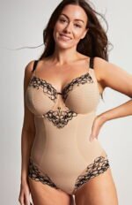 Panache Envy 7288 Sand/Black bodysuit - Image 2