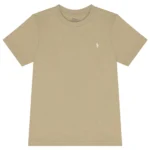 Ralph Lauren Boys Beige Logo T-Shirt