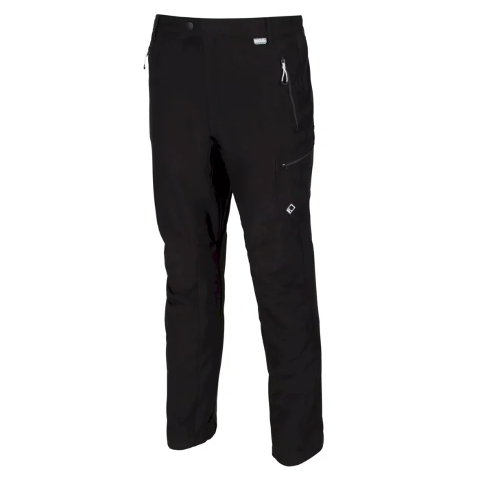Regatta Men's Highton Stretch Walking Trousers RMJ216- Black - Image 2