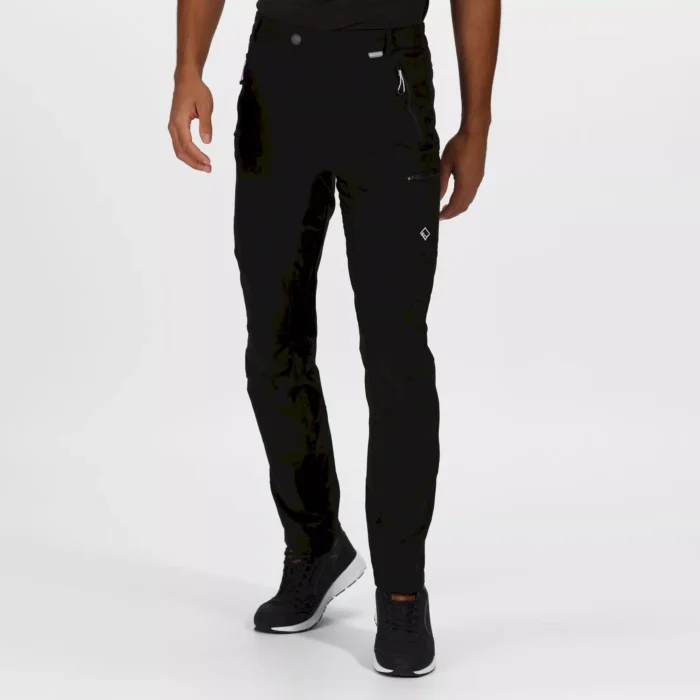Regatta Men's Highton Stretch Walking Trousers RMJ216- Black - Image 3