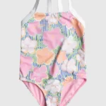 Girls 2-7 Tiny Flower One-Piece Swimsuit