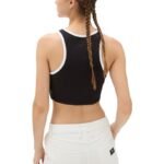 Vans Longline Racerback Sports Bra Women's Black - Image 2