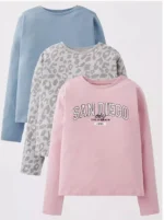 Very Girls 3 Pack San Diego Long Sleeved Tops