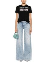 T-shirt with Gothic logo - Image 2