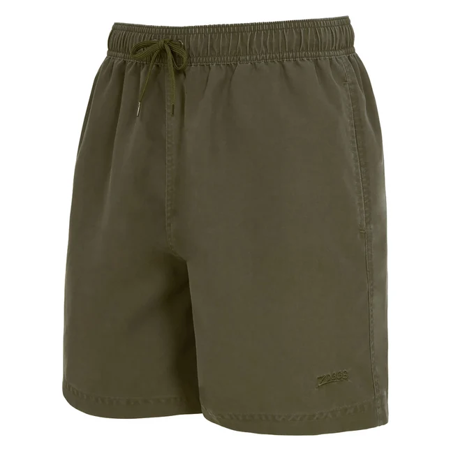 ZO-SH-2758 (1) ZoggsMen's Mosman Washed 15 Inch Shorts - Image 1