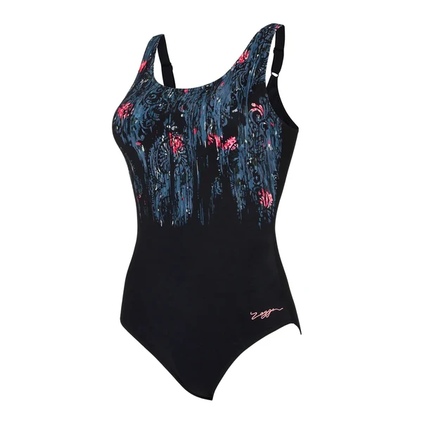 ZO-SW-2491 (1) Zoggs Dusk Adjustable Scoopback One Piece Swimsuit - Image 1