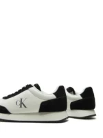 Runner Laceup Low Mix Mg Sneakers YW0YW01798 White - Image 3