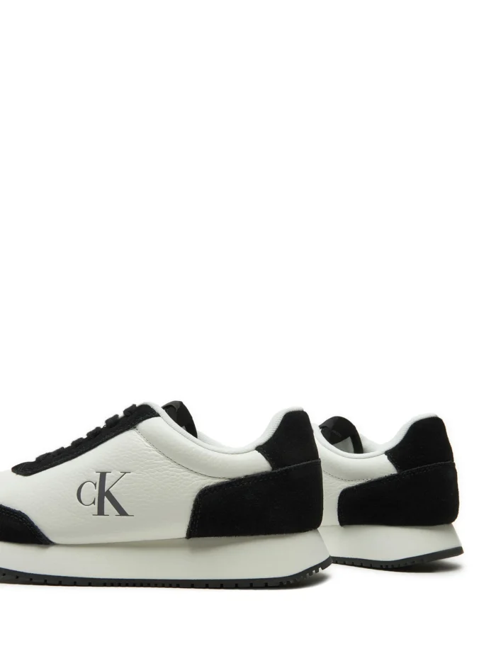 Runner Laceup Low Mix Mg Sneakers YW0YW01798 White - Image 3